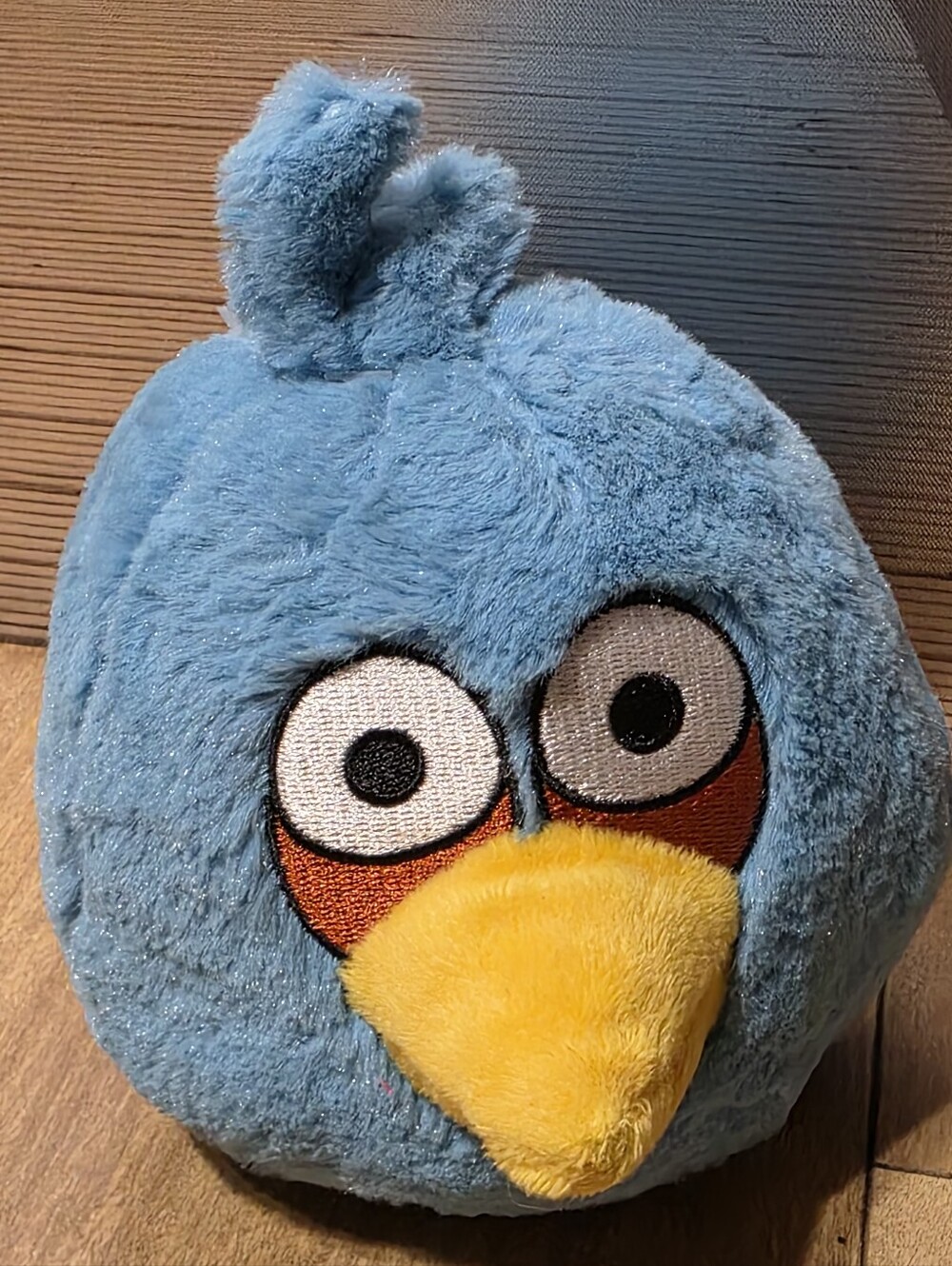Commonwealth Angry Birds Jay Blue Bird Toys Medium 8” Stuffed Plush